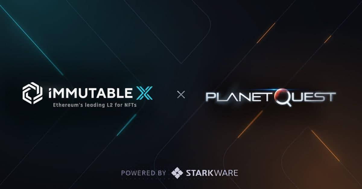 PlanetQuest Partners With Immutable X to Power NFT-economy-driven Game  Universe | CryptoSlate