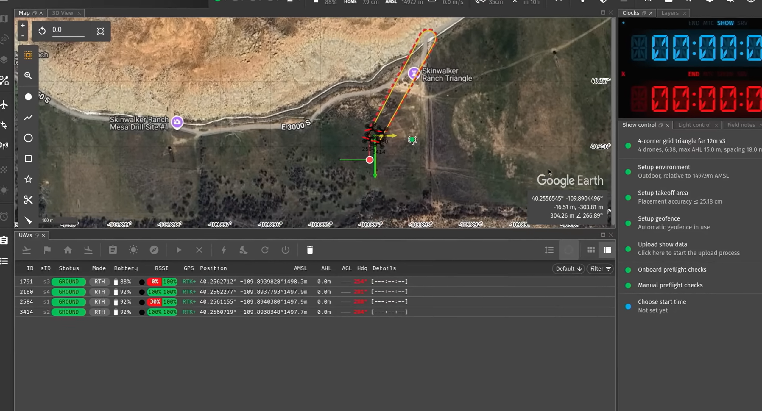 Travis Taylor examines drones showing GPS displacement above the Triangle.