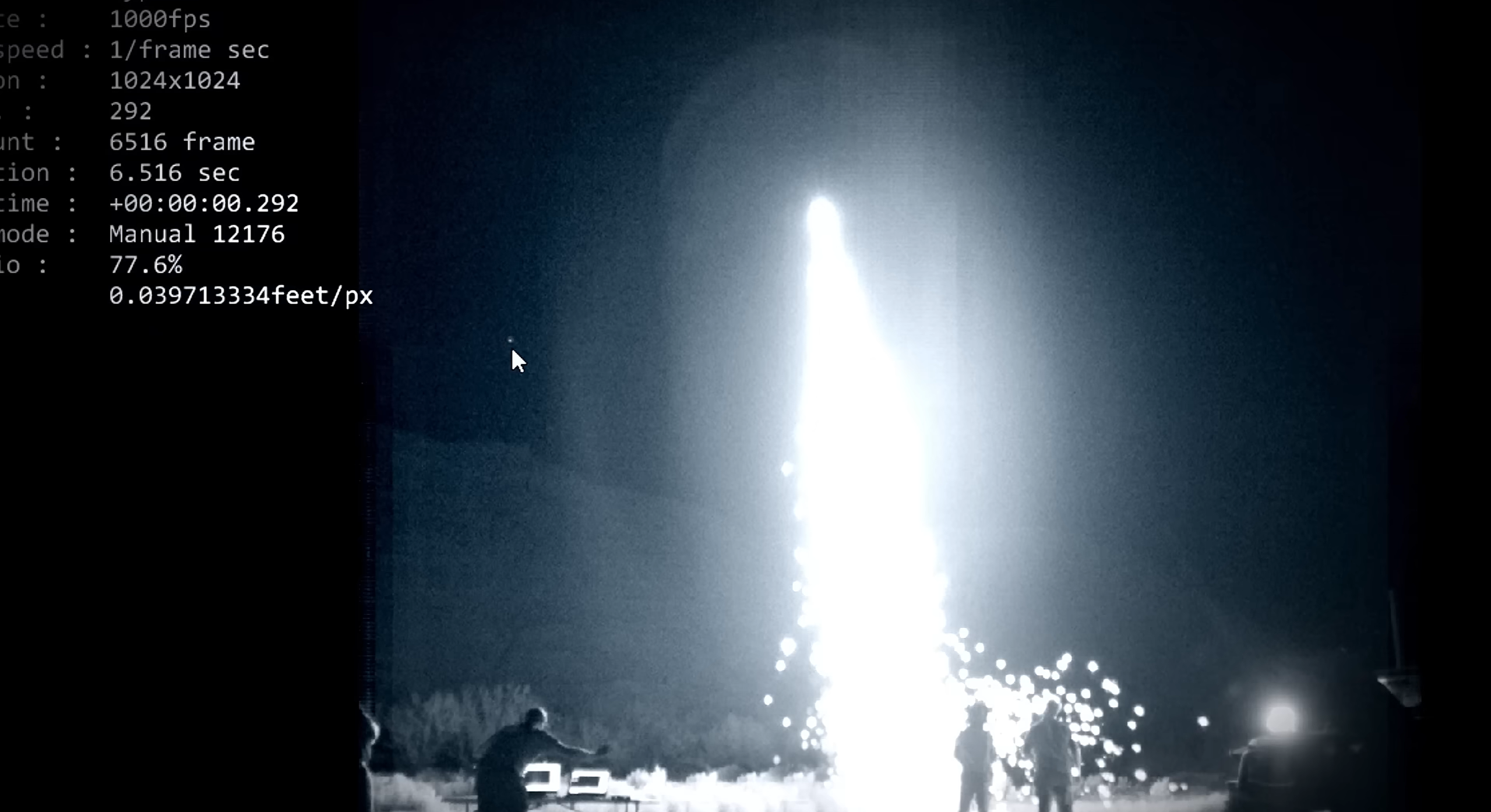 A hypothetical invisible entity moves through the Skinwalker Ranch blob.