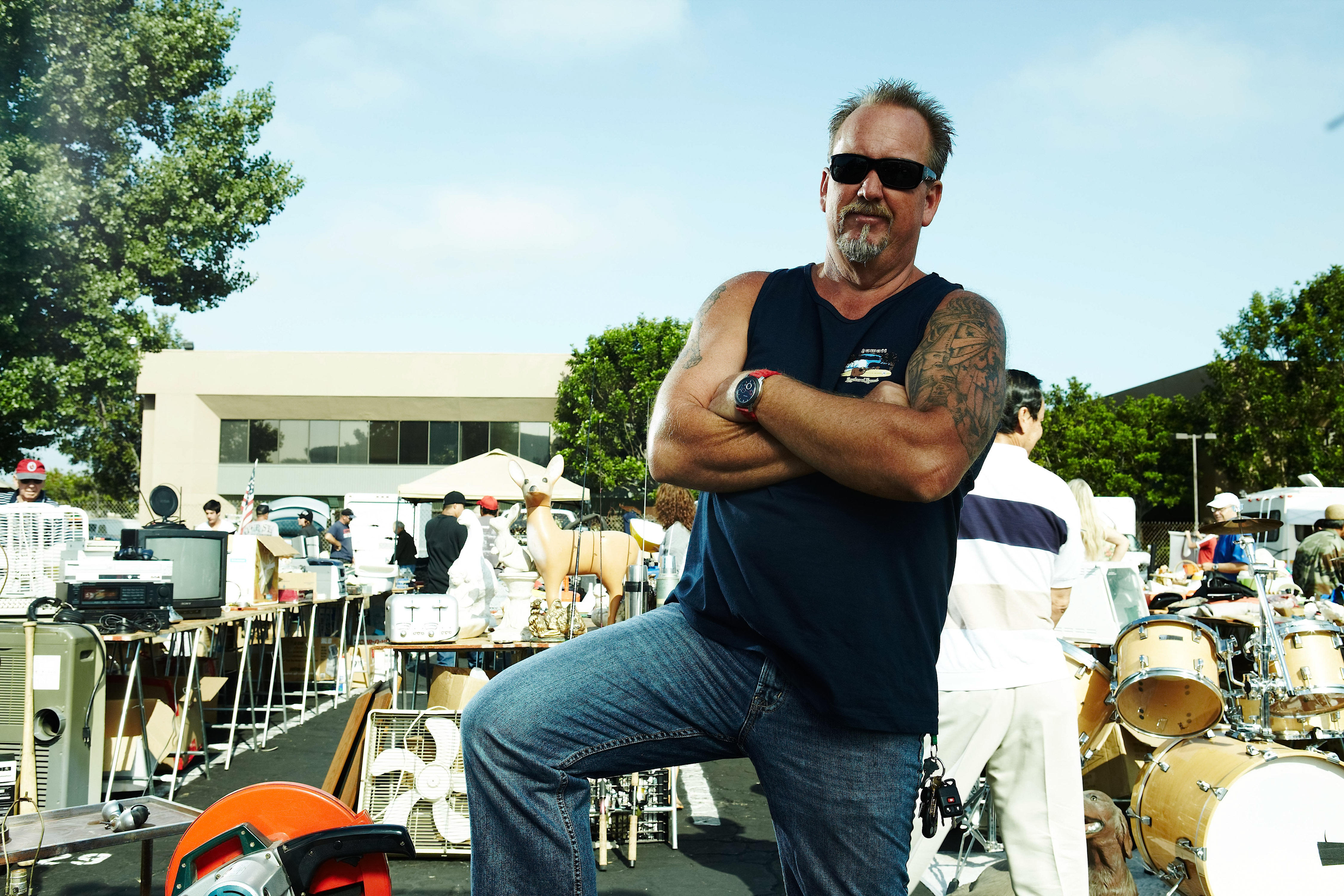 Darrell Sheets in season 2 of Storage Wars.
Darrell Sheets in season 2 of Storage Wars.