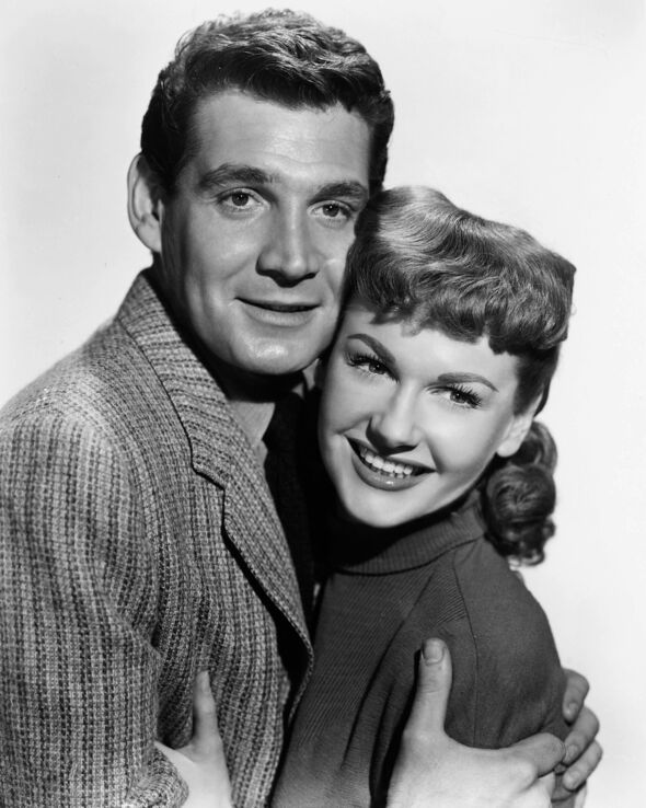 Ann Robinson and her co star Gene Barry